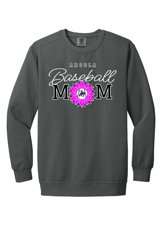 Arcola - Baseball - Design 02 -  Crewneck Sweatshirt - Comfort Color 1566