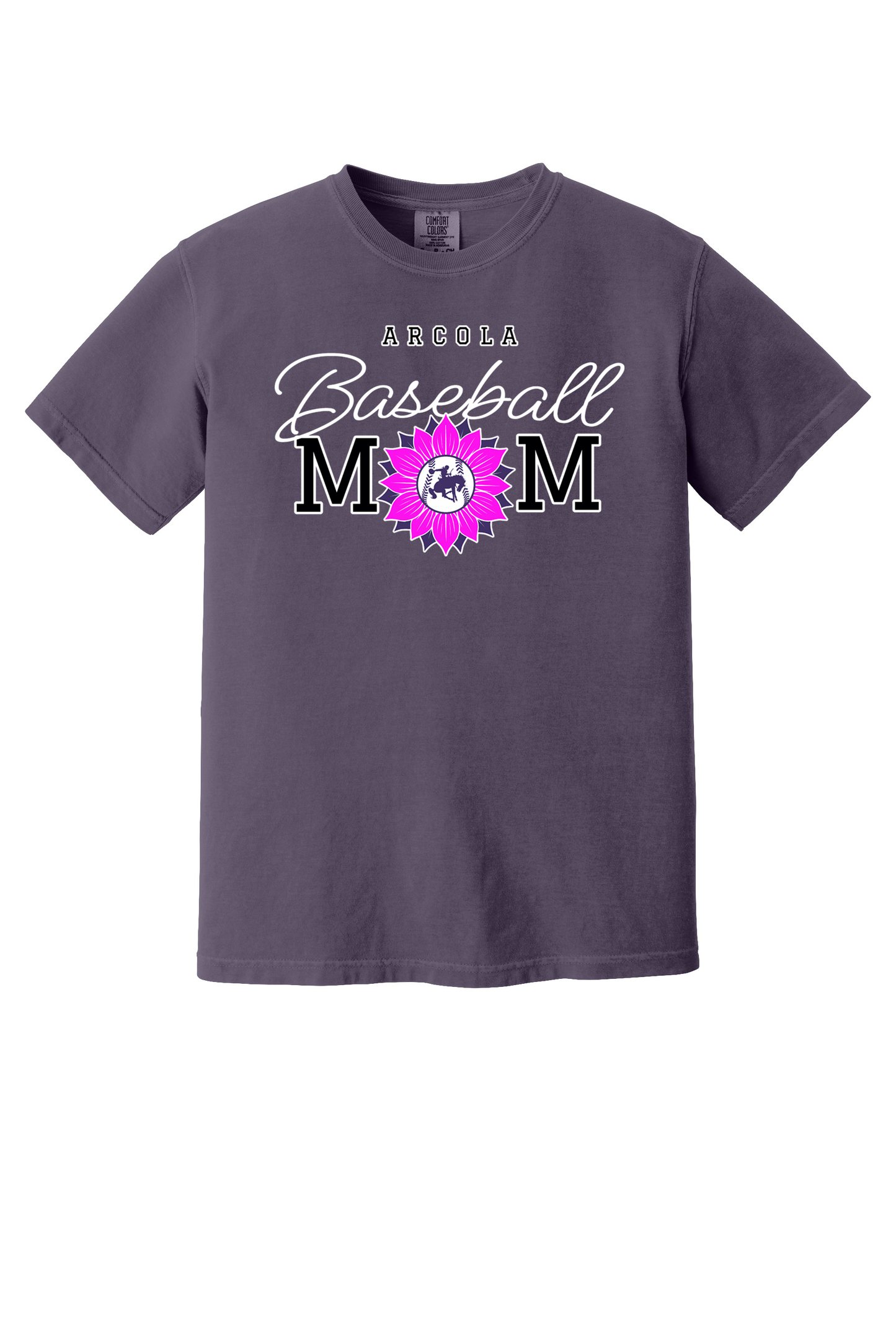 Arcola - Baseball - Design 02 -  T-shirt - Comfort Color 1717