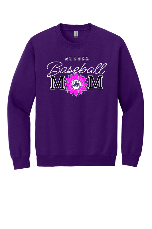 Arcola - Baseball - Design 02 -  Crewneck Sweatshirt - Gildan 18000