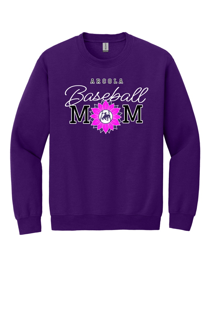 Arcola - Baseball - Design 02 -  Crewneck Sweatshirt - Gildan 18000