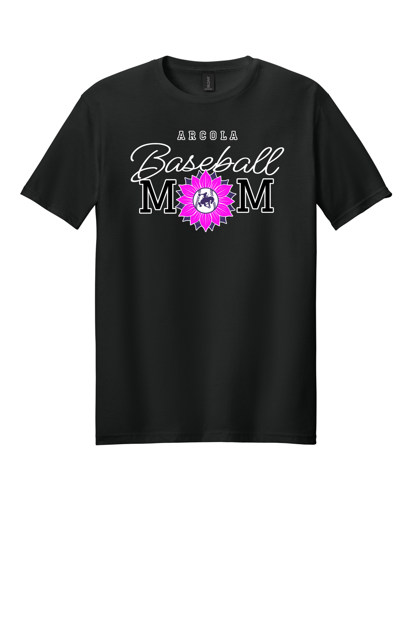 Arcola - Baseball - Design 02 -  T-shirt - Gildan 64000