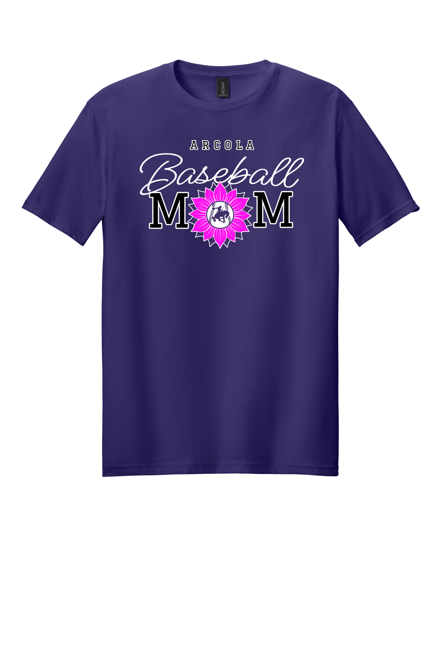 Arcola - Baseball - Design 02 -  T-shirt - Gildan 64000