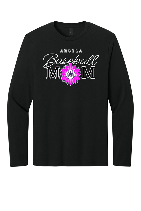 Arcola - Baseball - Design 02 -  Long Sleeve T - Gildan 64400