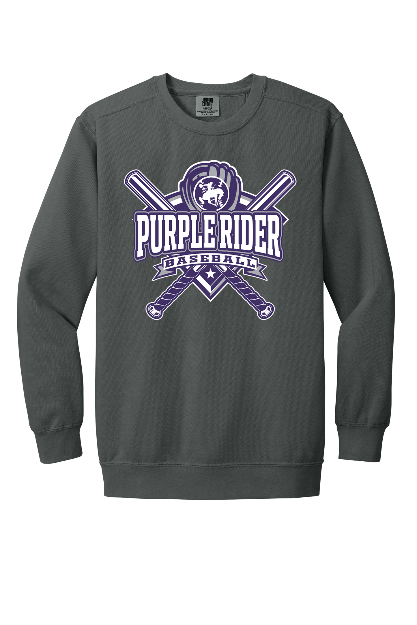 Arcola - Baseball - Design 03 -  Crewneck Sweatshirt - Comfort Color 1566