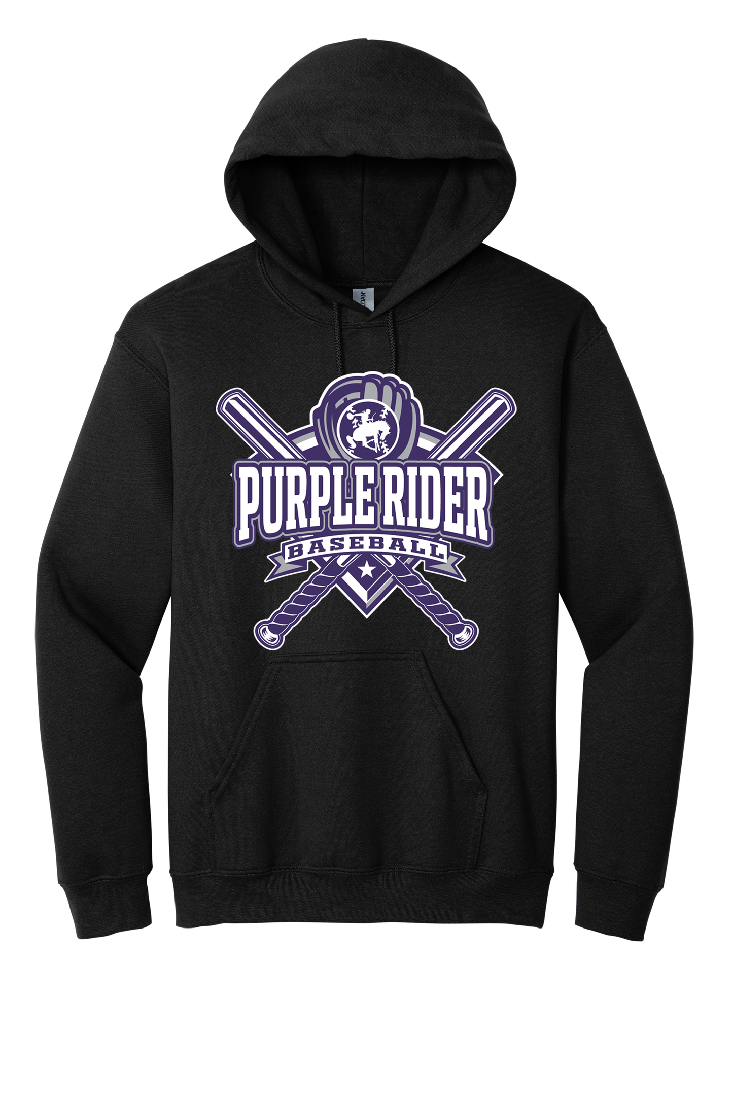 Arcola - Baseball - Design 03 -  Hooded Sweatshirt - Gildan 18500