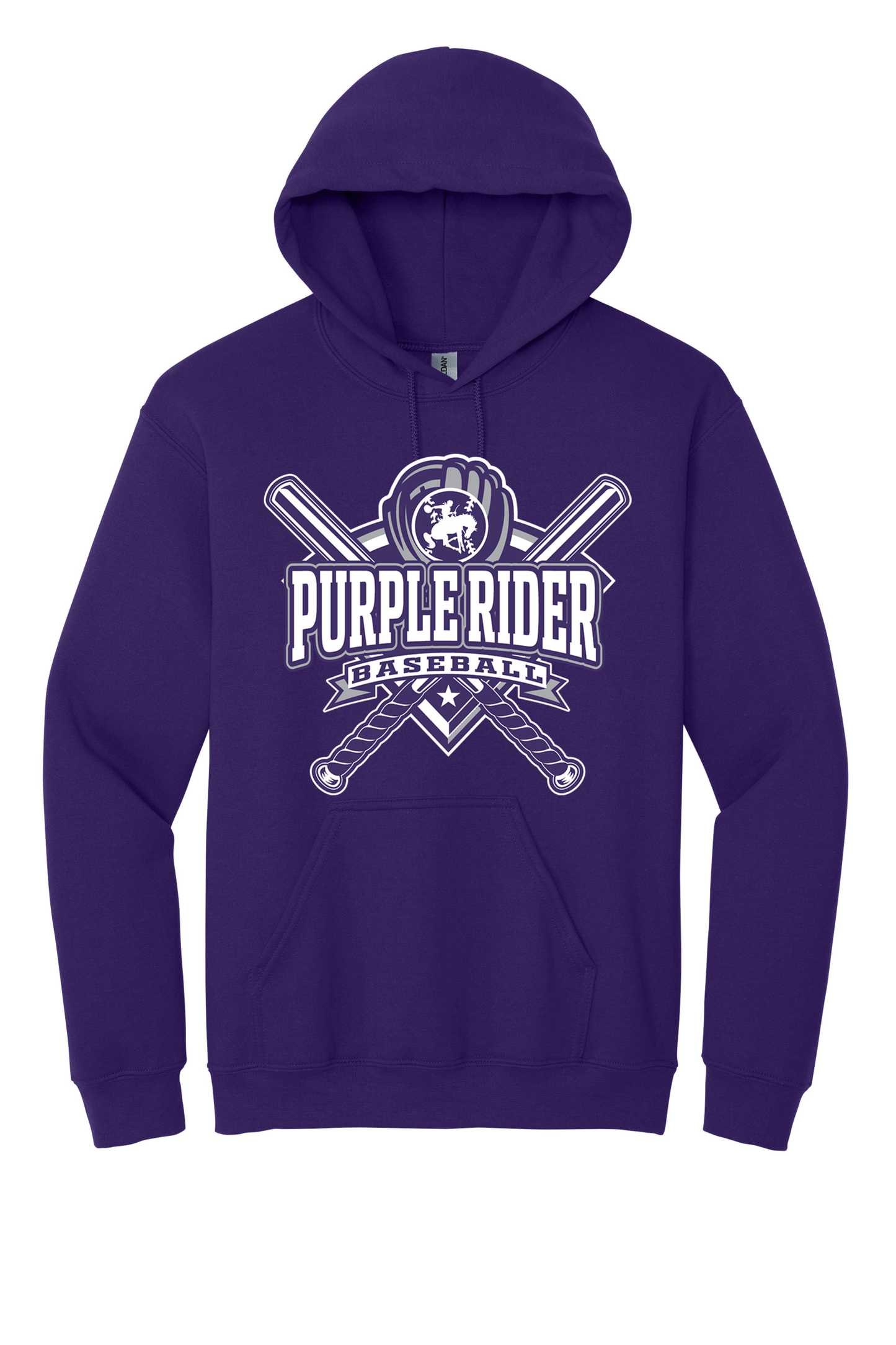 Arcola - Baseball - Design 03 -  Hooded Sweatshirt - Gildan 18500
