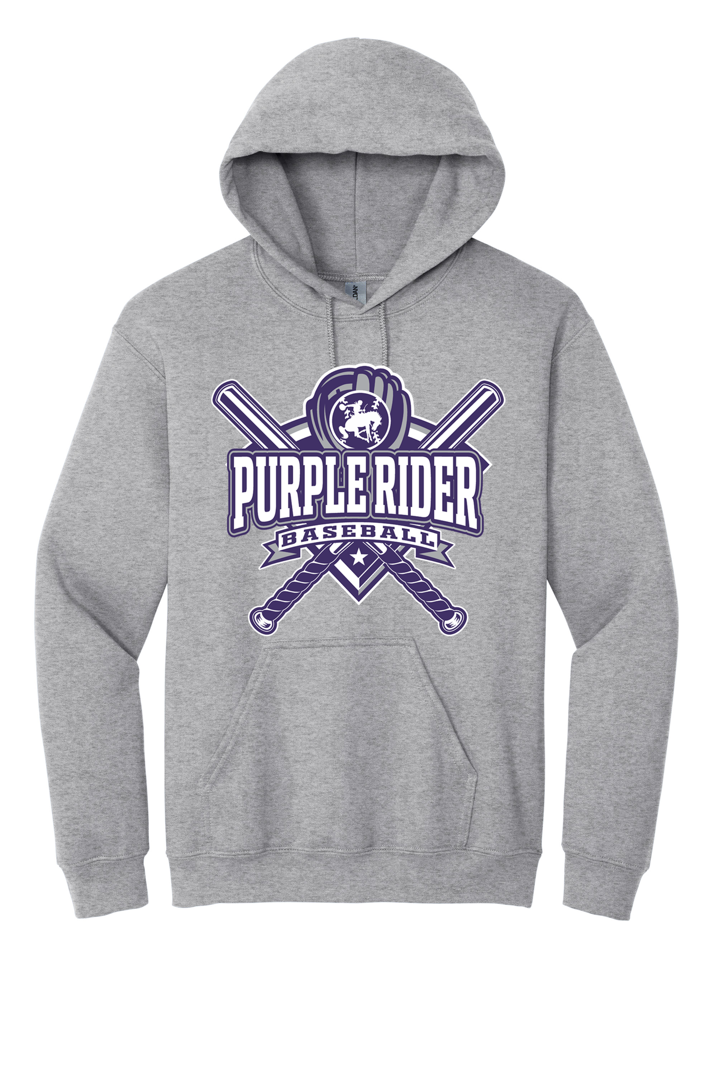 Arcola - Baseball - Design 03 -  Hooded Sweatshirt - Gildan 18500