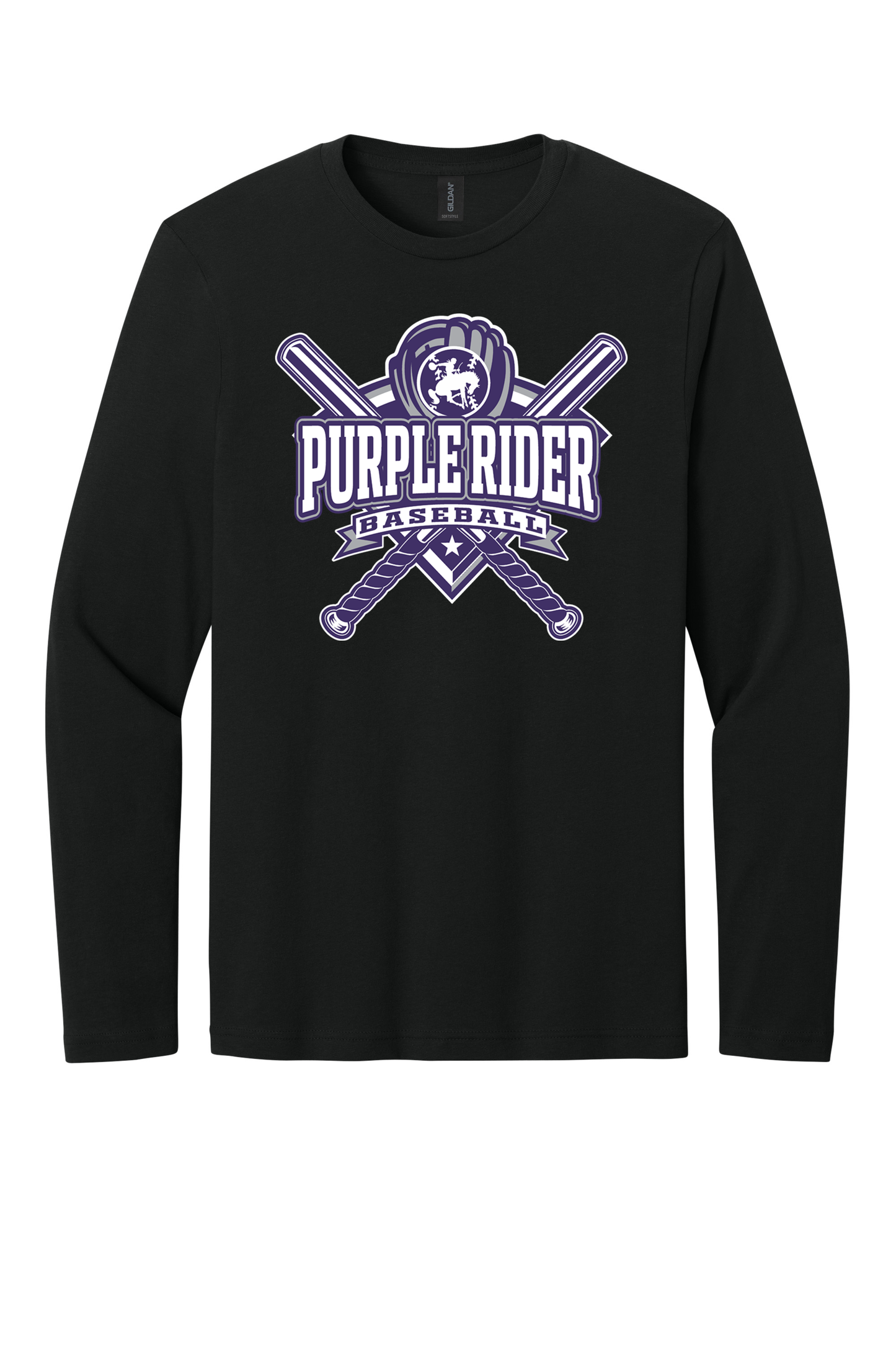 Arcola - Baseball - Design 03 -  Long Sleeve T - Gildan 64400