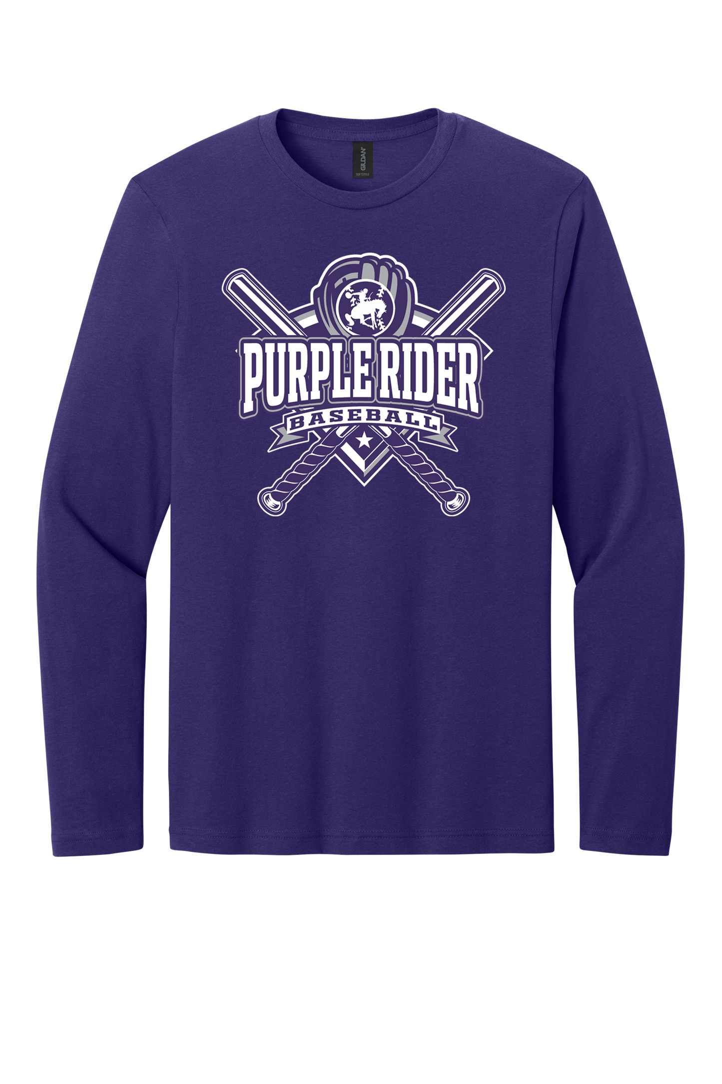 Arcola - Baseball - Design 03 -  Long Sleeve T - Gildan 64400