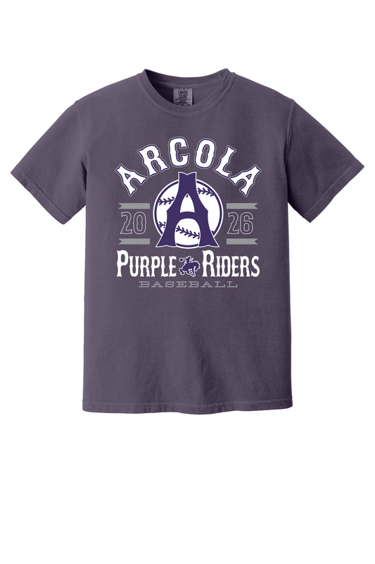 Arcola - Baseball - Design 04 -  T-shirt - Comfort Color 1717