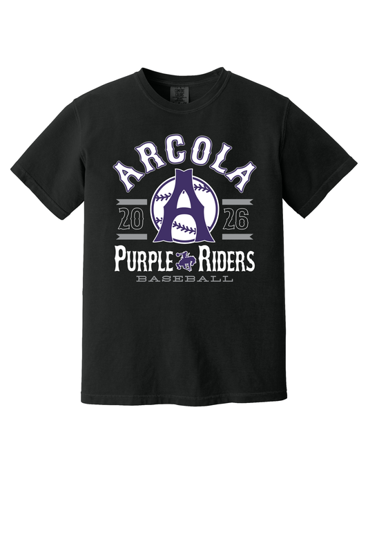 Arcola - Baseball - Design 04 -  T-shirt - Comfort Color 1717