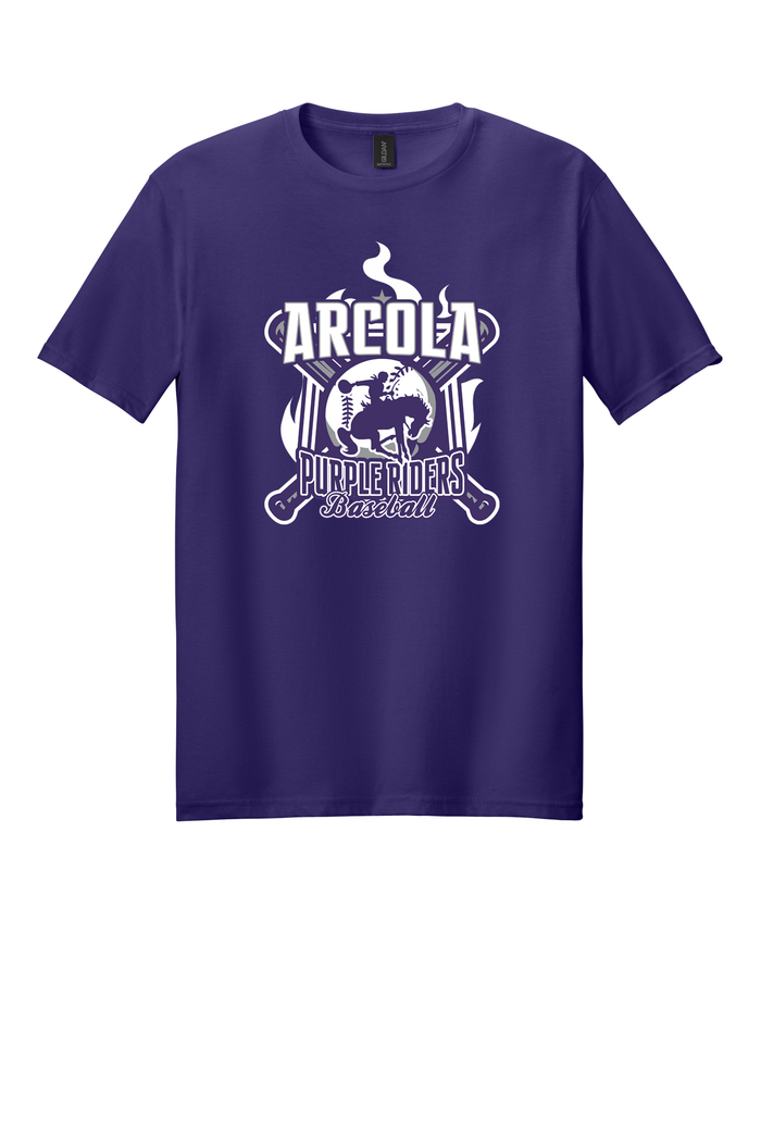 Arcola - Baseball - Design 05 -  T-shirt - Gildan 64000