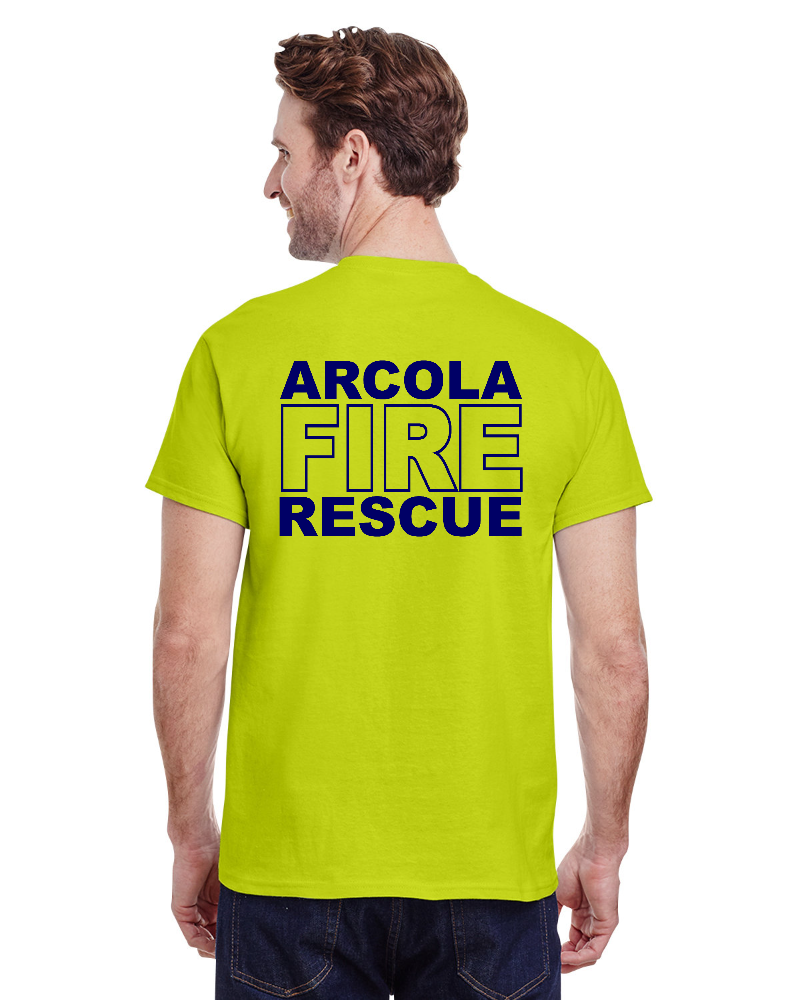 Arcola Fire Department - Basic Heavy Cotton T-shirt - g500