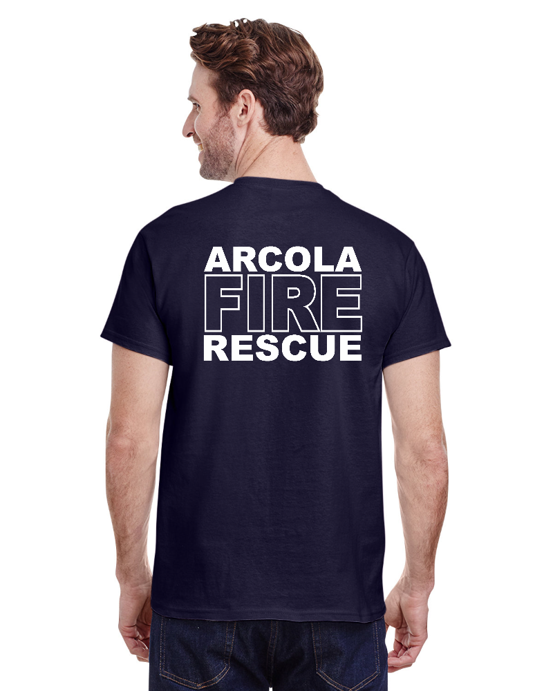 Arcola Fire Department - Basic Heavy Cotton T-shirt - g500