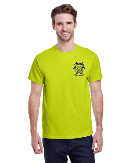 Arcola Fire Department - Basic Heavy Cotton T-shirt - g500