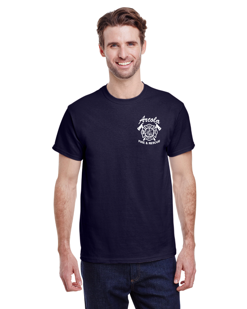 Arcola Fire Department - Basic Heavy Cotton T-shirt - g500