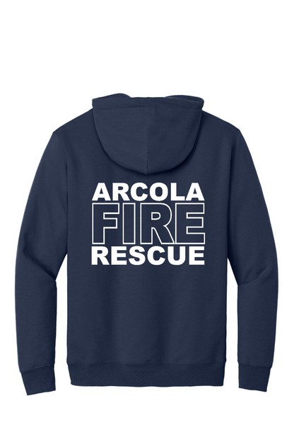 Arcola Fire Department - Basic Fleece Hooded Sweatshirt - PC90H
