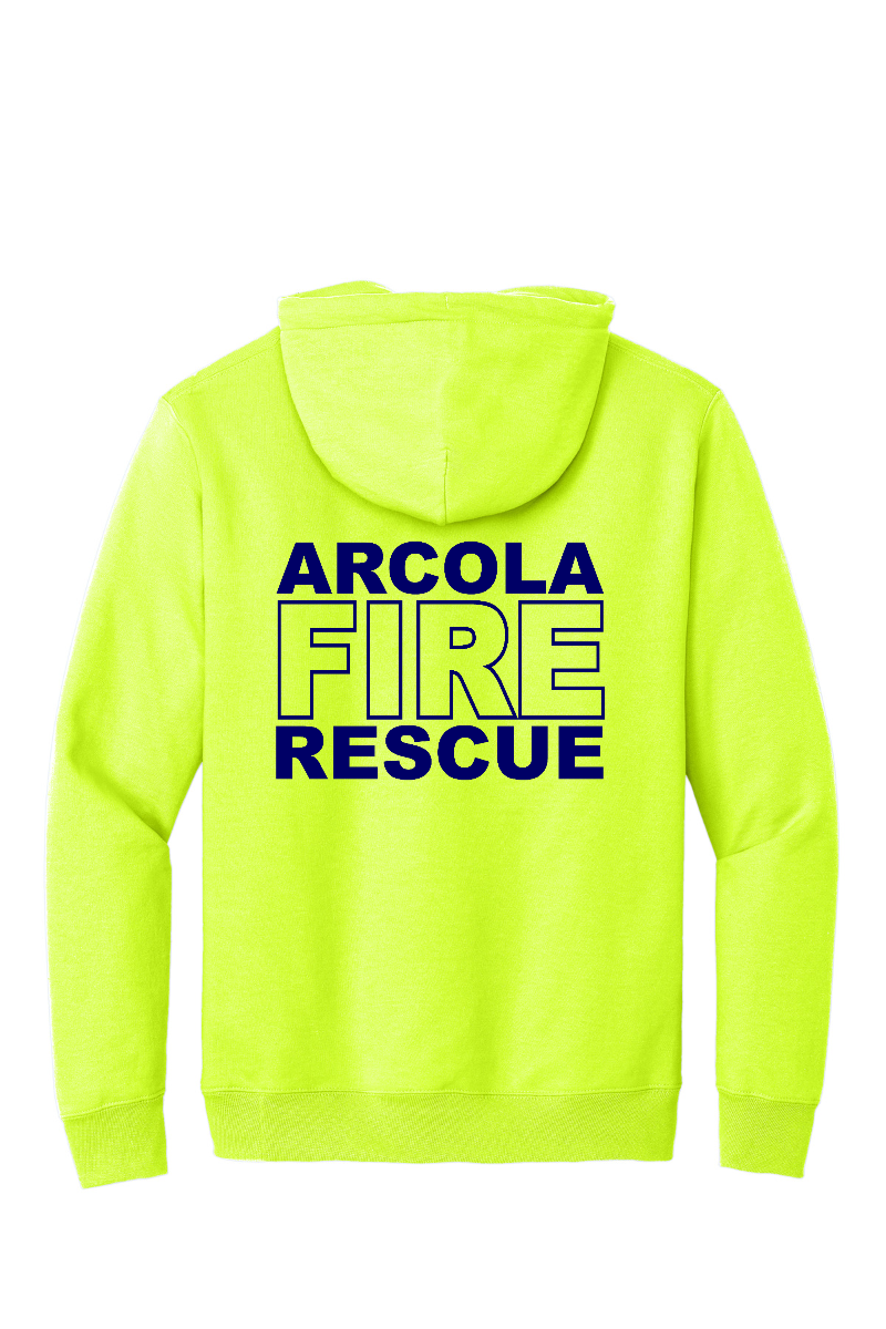 Arcola Fire Department - Basic Fleece Hooded Sweatshirt - PC90H