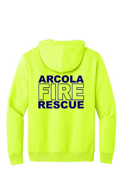 Arcola Fire Department - Basic Fleece Hooded Sweatshirt - PC90H