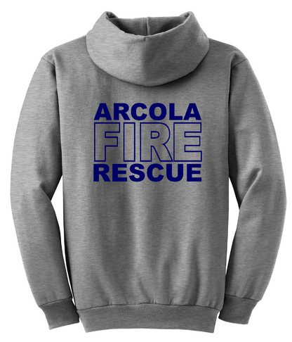 Arcola Fire Department - Basic Fleece Hooded Sweatshirt - PC90H
