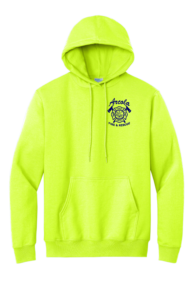 Arcola Fire Department - Basic Fleece Hooded Sweatshirt - PC90H