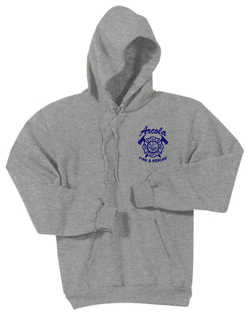 Arcola Fire Department - Basic Fleece Hooded Sweatshirt - PC90H