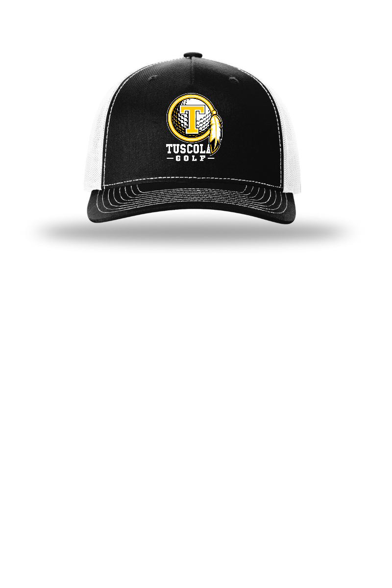 Tuscola Golf - 2026 - Digital Transfer - Richardson - Black Front White Back - 112FP