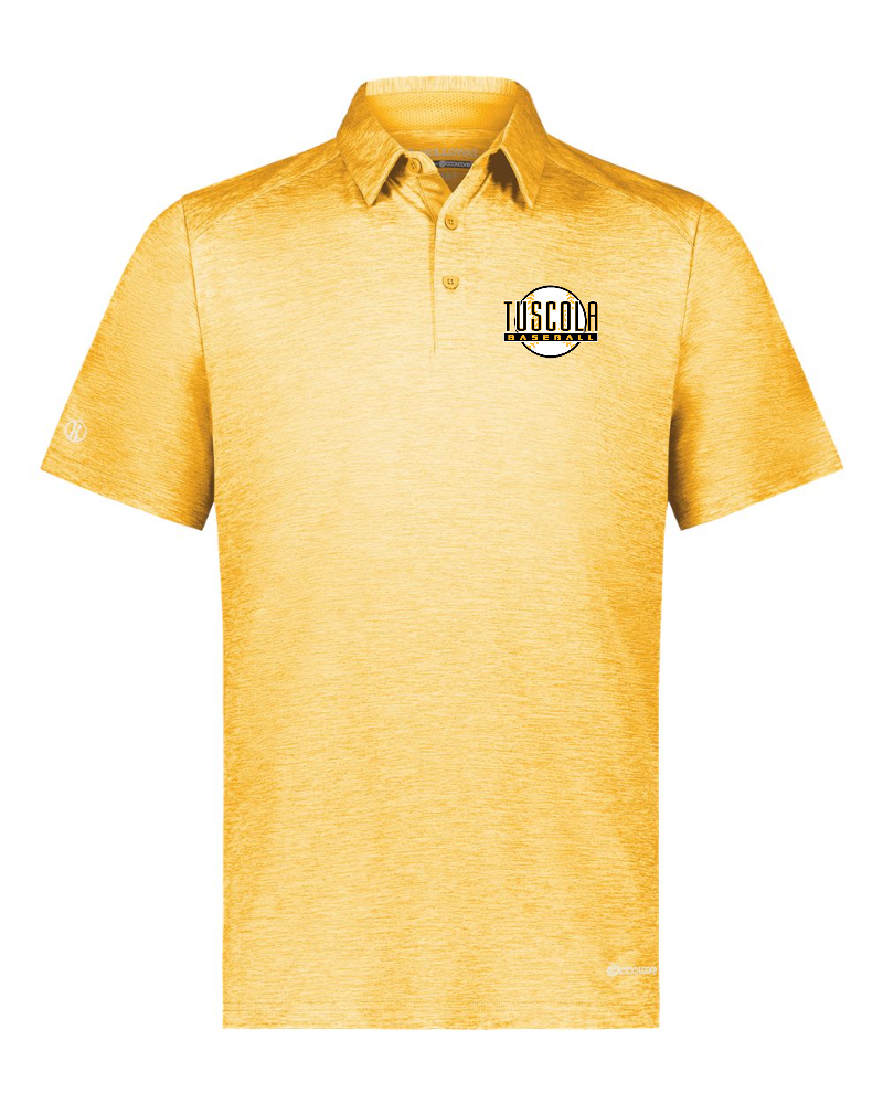 Tuscola Hornets Baseball 2026 - Holloway Electrify CoolCore Men's Polo - Ball Logo - 222572