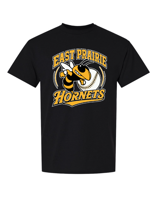 Tuscola Hornets Baseball 2026 Youth Gildan DryBlend 50/50 T-Shirt Hornet Logo 8000B