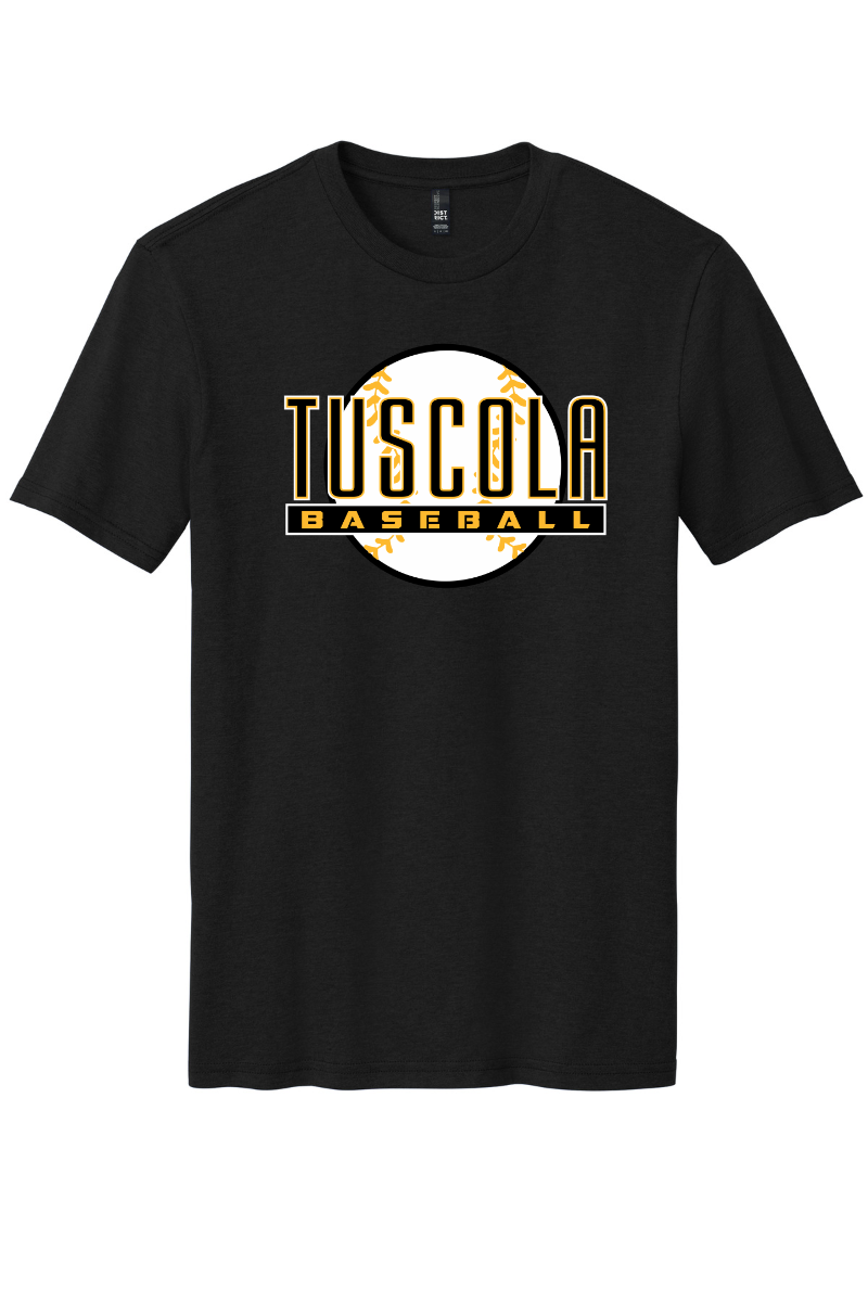 Tuscola Hornets Baseball 2026 Youth District Perfect Blend CVC Tee Ball Logo DT108Y