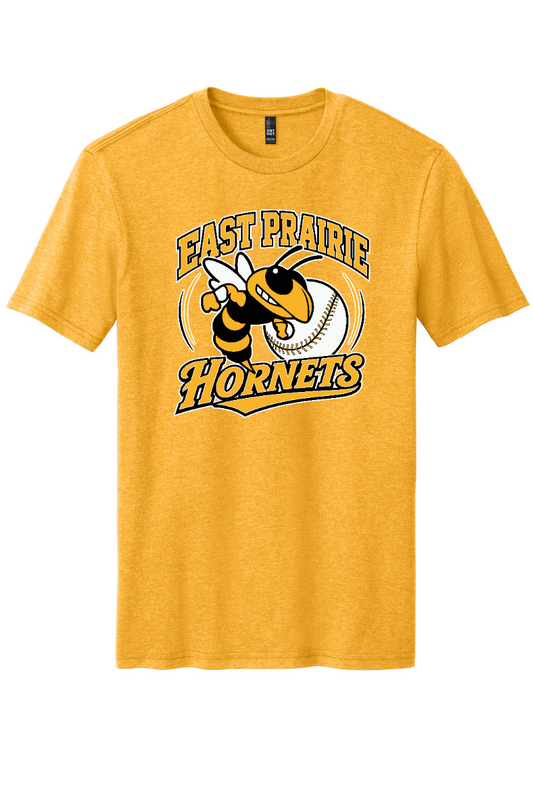 Tuscola Hornets Baseball 2026 - District Perfect Blend CVC Tee - Hornet Logo - DM108