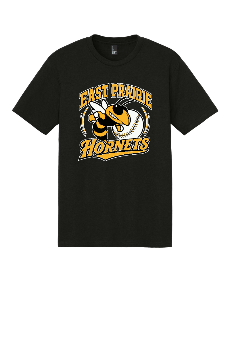 Tuscola Hornets Baseball 2026 Youth District Perfect Tri Tee Hornet Logo DT130Y