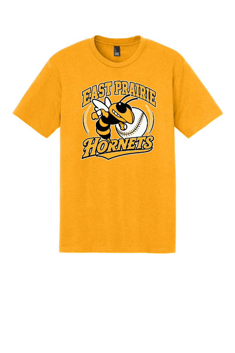 Tuscola Hornets Baseball 2026 - District Perfect Tri Tee - Hornet Logo - DM130