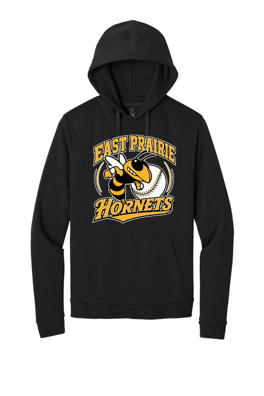 Tuscola Hornets Baseball 2026 - District Perfect Tri Fleece Pullover Hoodie - Hornet Logo - DT1300