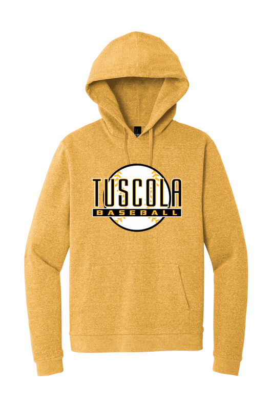 Tuscola Hornets Baseball 2026 - District Perfect Tri Fleece Pullover Hoodie - Ball Logo - DT1300