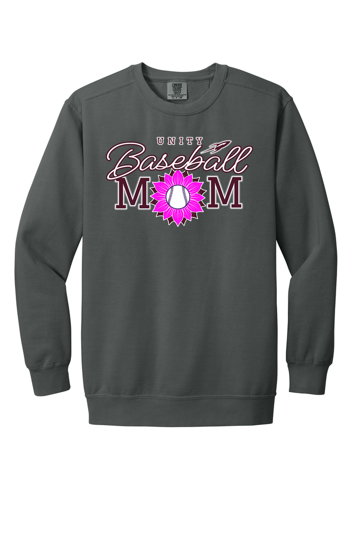 Unity - Baseball - Design 02 -  Crewneck Sweatshirt - Comfort Color 1566