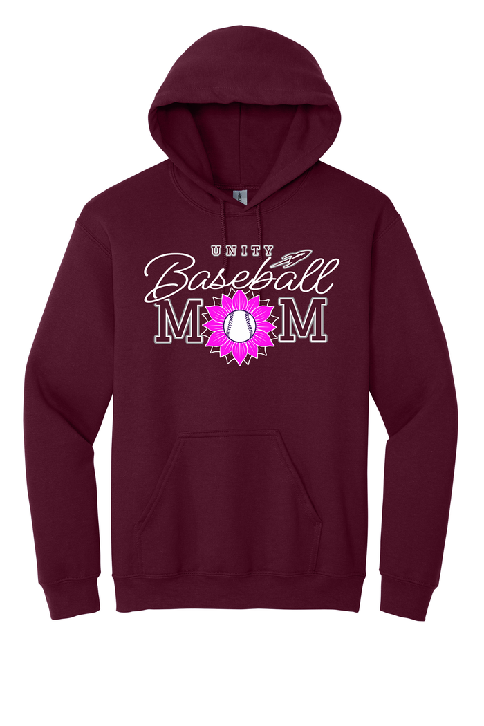 Unity - Baseball - Design 02 -  Hooded Sweatshirt - Gildan 18500