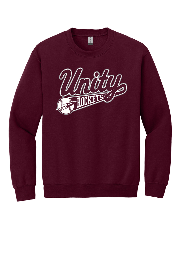 Unity - Baseball - Design 01 -  Crewneck Sweatshirt - Gildan 18000