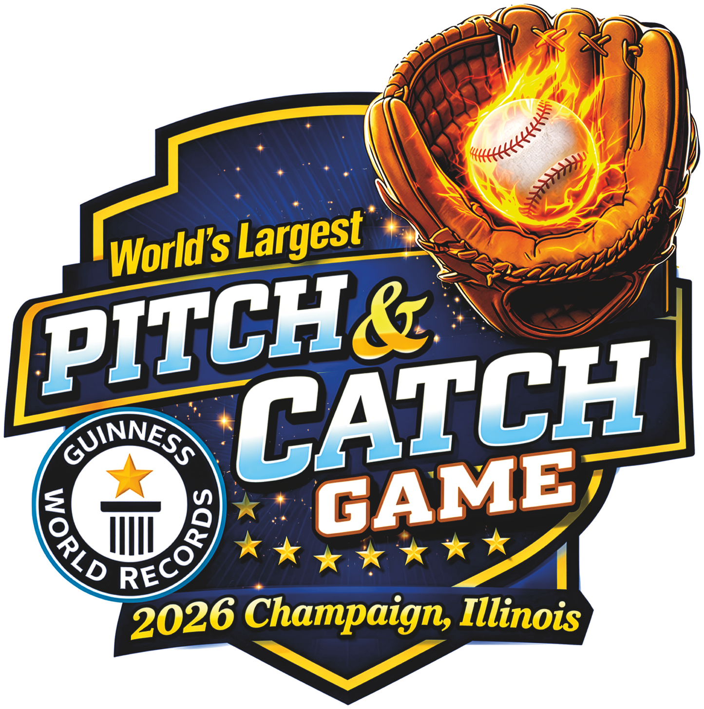 Guinness World Record Pitch & Catch T-Shirt